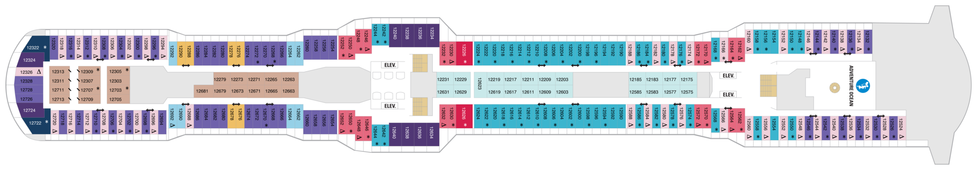Deck 12 plan